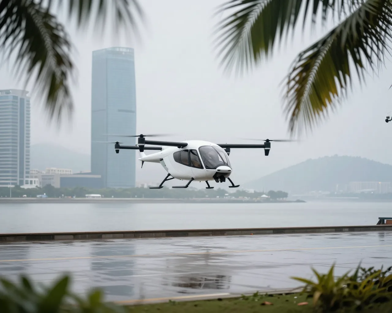 Zhuhai vira laboratório de voos de drones e táxis aéreos no sul da China